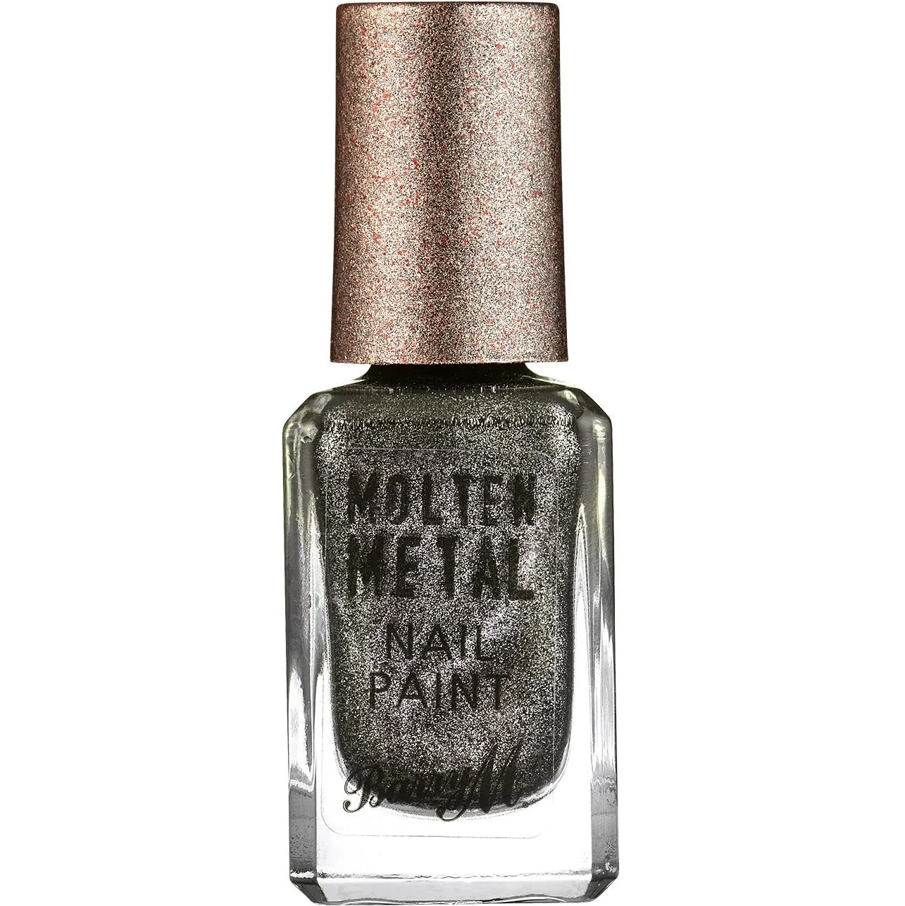Barry M Molten Metal Nail Polish Black Diamond