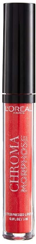 L'Oreal Paris Chroma Morphose Glitter-Pressed Lipstick 03 Night Viper