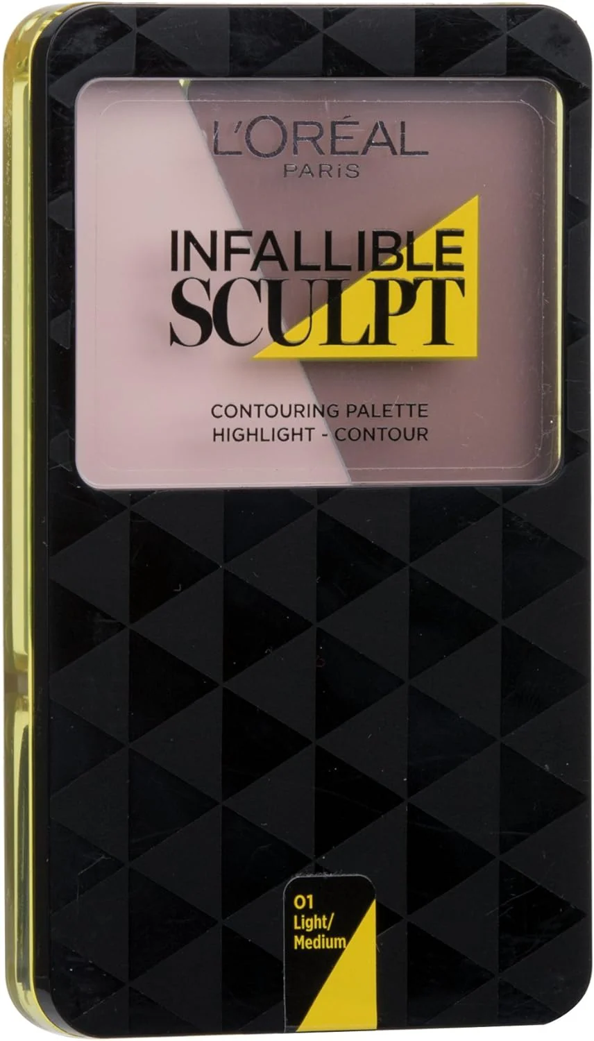 L'Oreal Paris Infallible Sculpt Contour Palette 01 Light Medium