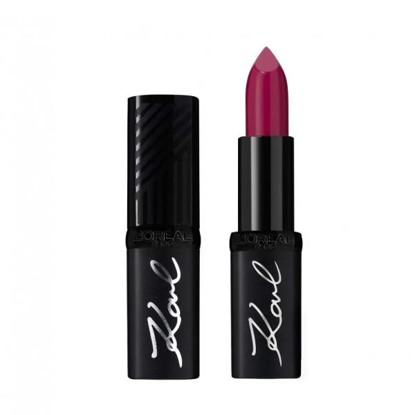 L'Oreal Paris Karl Lagerfeld's X Color Riche Lipstick IroniK