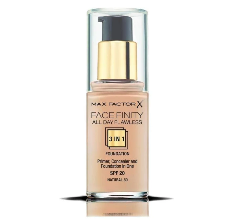 Max Factor Facefinity All Day Flawless Foundation 50 Natural