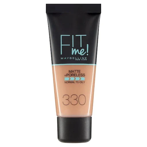 Maybelline Fit Me Foundation Matte & Poreless 330 Toffee Caramel Dore - Image 2