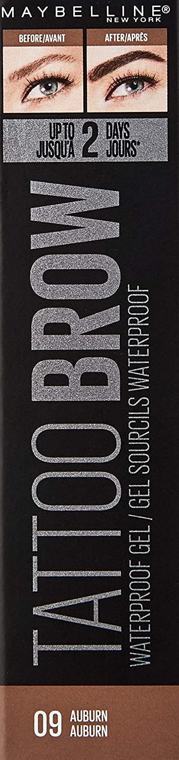 Maybelline Tattoo Brow Waterproof Gel 09 Auburn