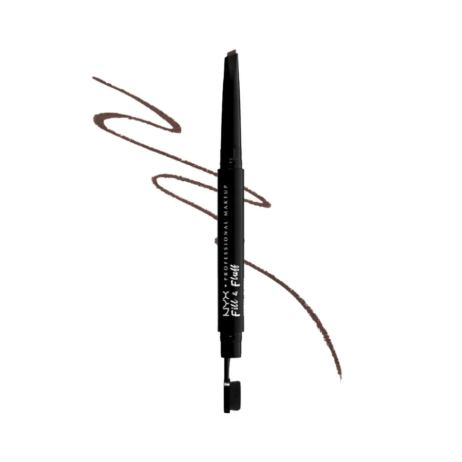 NYX Fill & Fluff Eyebrow Pomade Pencil 04 Chocolate - Image 2