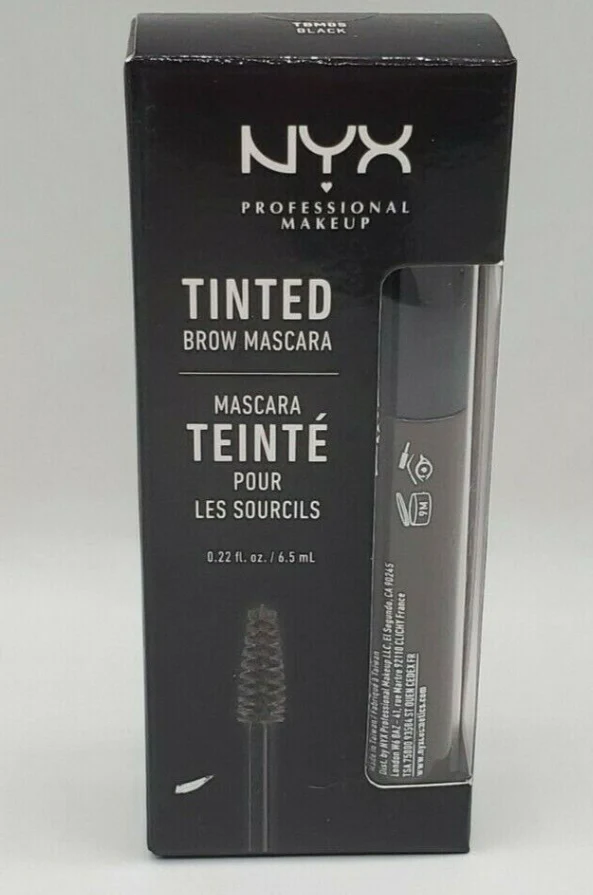 NYX Tinted Eyebrow Mascara 05 Black - Image 2