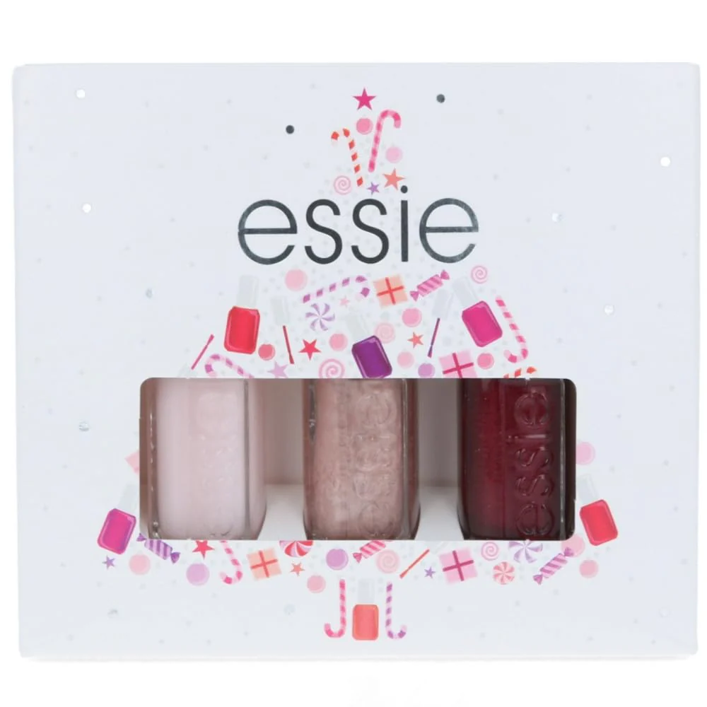 Essie Christmas Mini Trio Nail Polish Gift Set