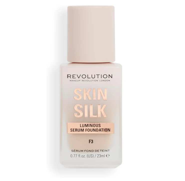 Revolution Skin Silk Luminous Serum Foundation F3