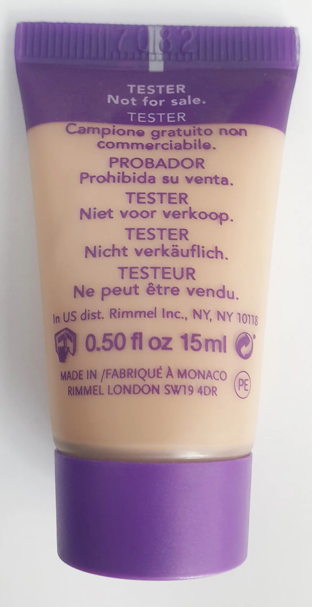 Rimmel London BB Cream Matte 01 Light Tester - Image 2