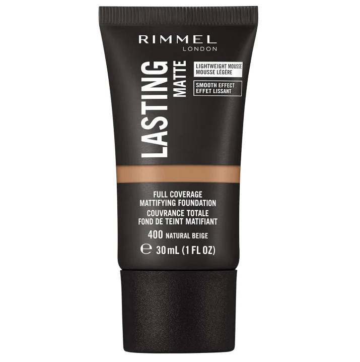 Rimmel London Lasting Matte Foundation 400 Natural Beige
