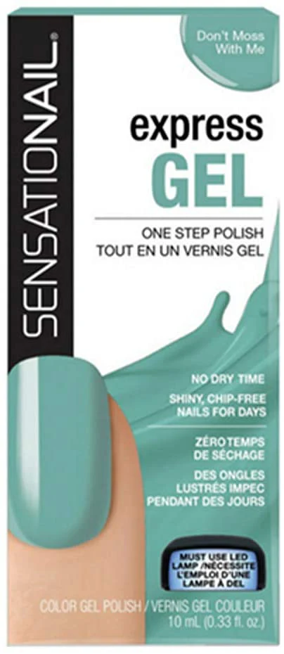SensatioNail Express Gel Nail Polish Don't Moss With Me
